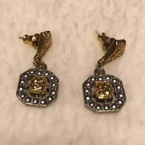 PRICE NEGOTIABLE  Real GoldSilver Vintage Earrings
